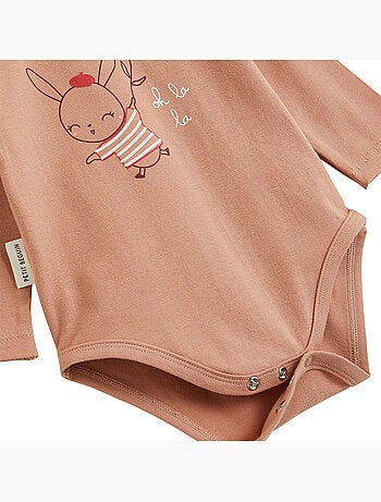 Set van 2 babyrompertjes met lange mouwen aimée