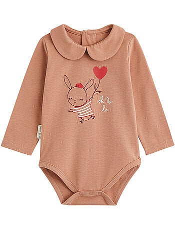 Set van 2 babyrompertjes met lange mouwen aimée