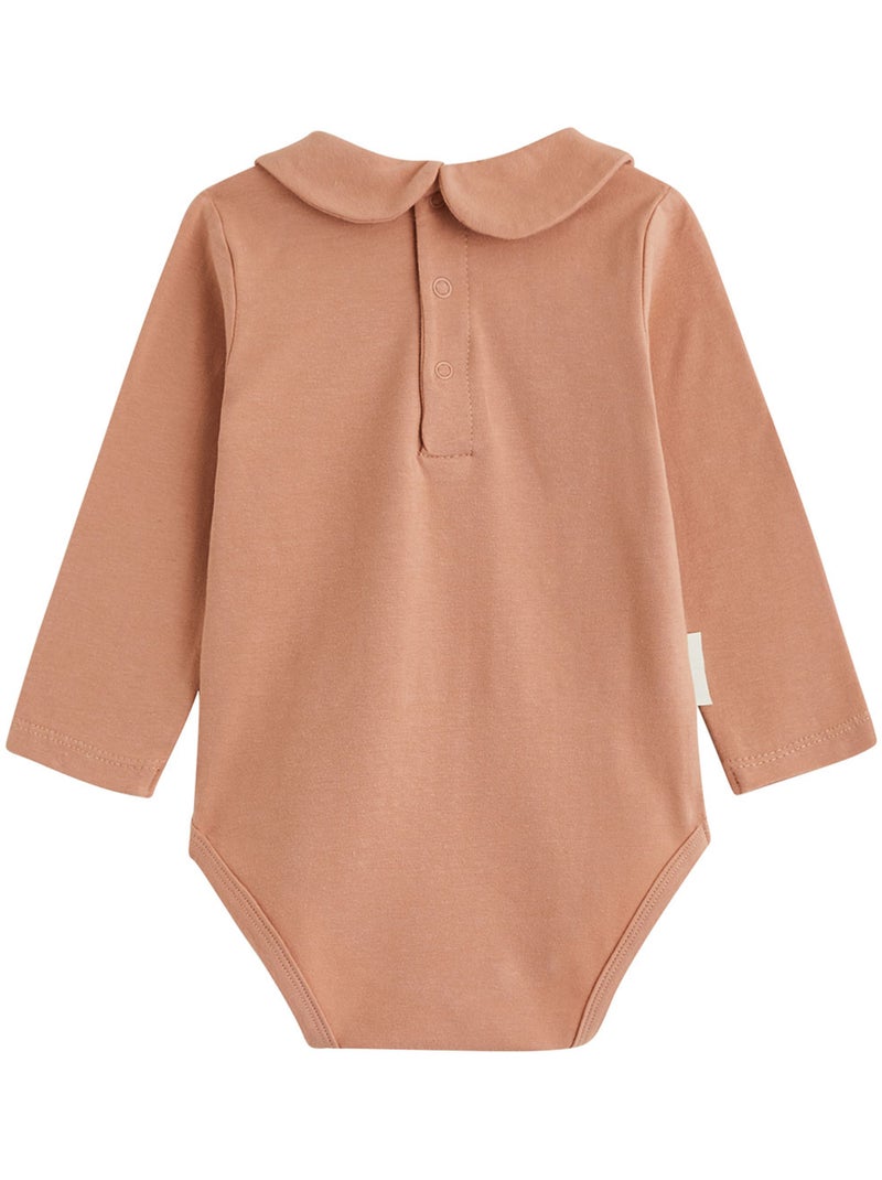 Set van 2 babyrompertjes met lange mouwen Aimée Roze - Kiabi
