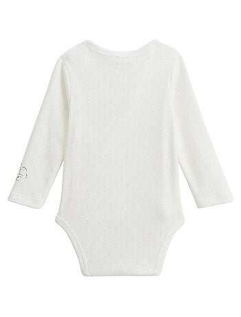 Set van 2 babyrompertjes met lange mouwen en een overslagopening van miss chatchatchat