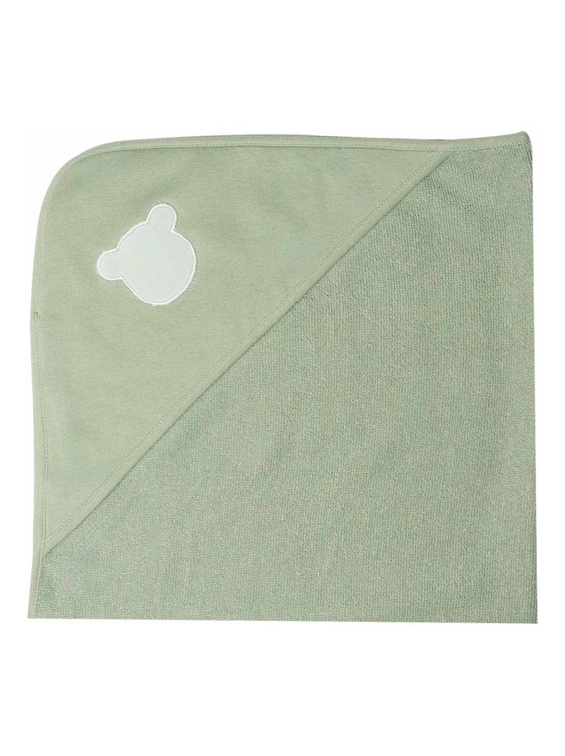 Set van 2 badcapes Groen - Kiabi