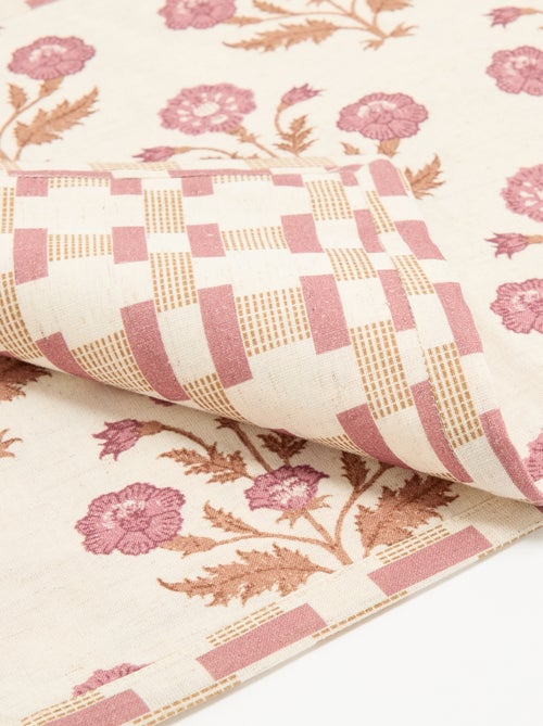 Set van 2 bedrukte placemats - Kiabi Set van 2 bedrukte placemats - Kiabi