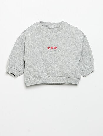 Set van 2 bedrukte sweatshirts