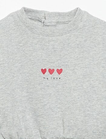 Set van 2 bedrukte sweatshirts