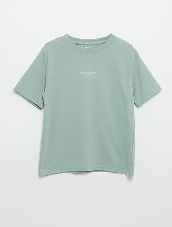 Set van 2 bedrukte T-shirts met korte mouwen