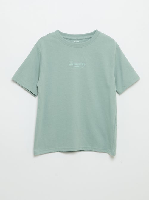 Set van 2 bedrukte T-shirts met korte mouwen - Kiabi