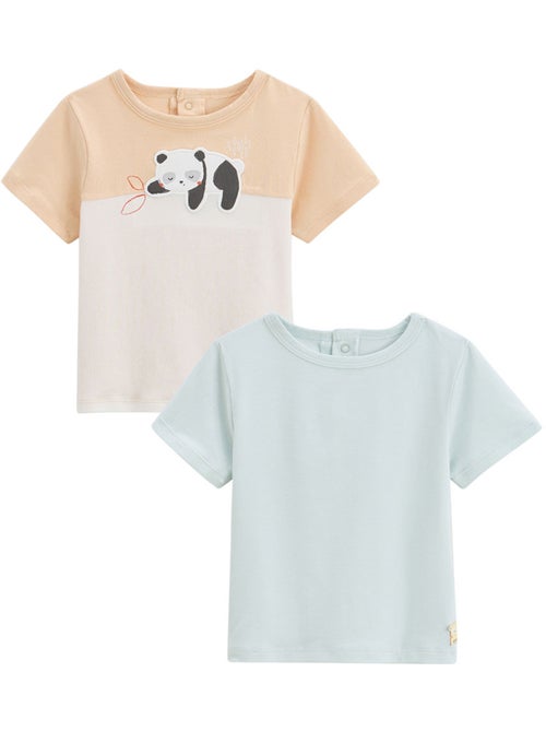 Set van 2 Bento kinder-T-shirts - Kiabi