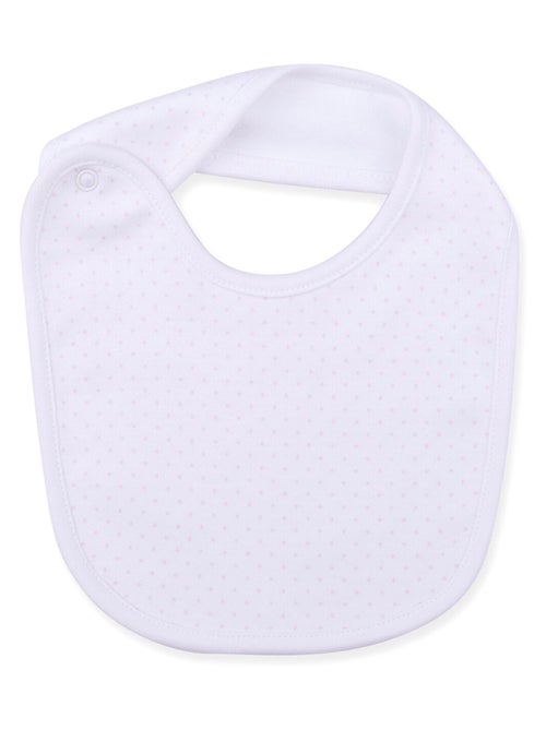 Set van 2 biologische katoenen slabbetjes "dreams", comfort en veiligheid voor baby - Kiabi