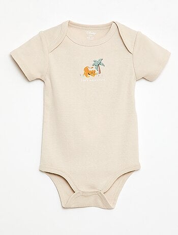 Set van 2 bodies met korte mouwen 'Disney' 'Marie'