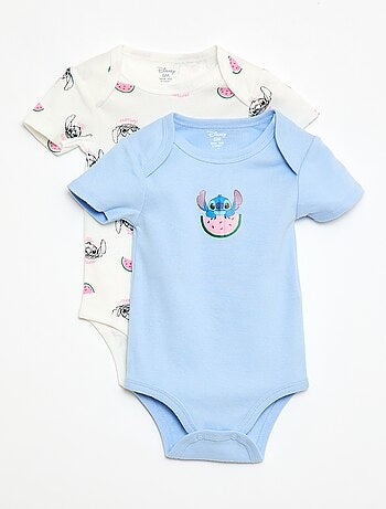 Set van 2 bodies met korte mouwen 'Disney' 'Marie'