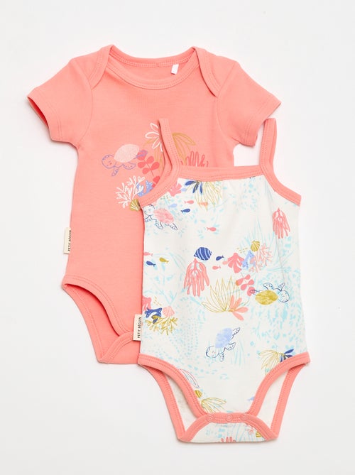 Set van 2 bodies 'Petit Béguin' - Kiabi