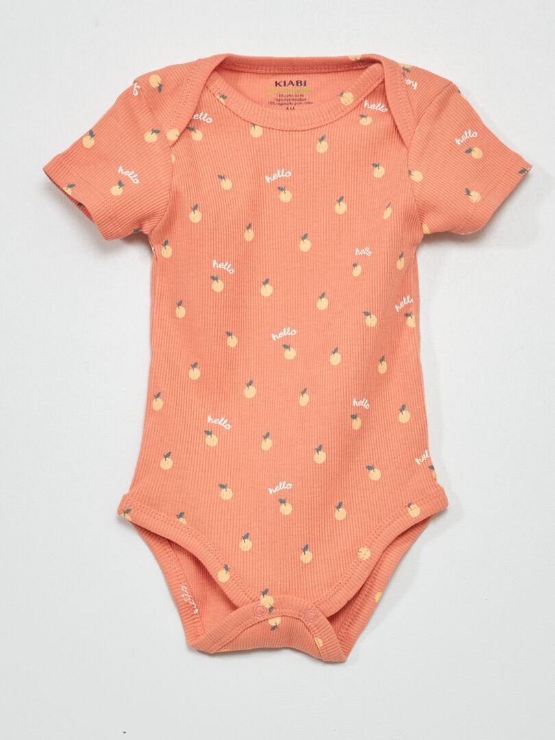 Set van 2 body's met korte mouwen ROSE - Kiabi