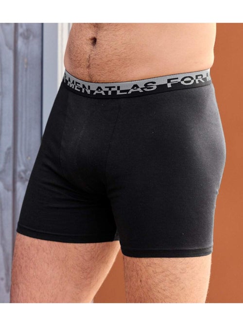 Set van 2 boxers in effen kleuren - ATLAS FOR MEN - Kiabi Set van 2 boxers in effen kleuren - ATLAS FOR MEN - Kiabi