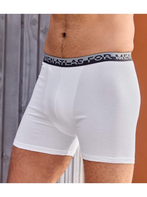 Set van 2 boxers in effen kleuren - ATLAS FOR MEN - Kiabi Set van 2 boxers in effen kleuren - ATLAS FOR MEN - Kiabi
