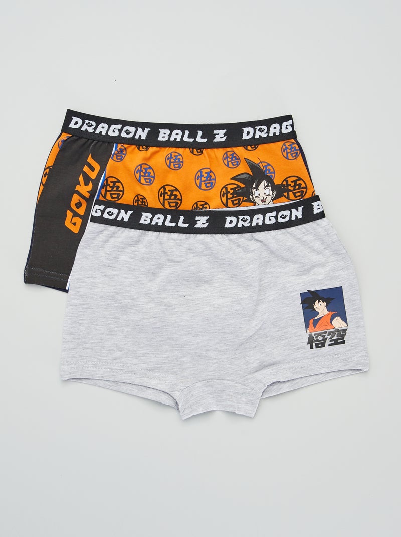 Set van 2 boxershorts 'Dragon Ball Z' GRIJS - Kiabi