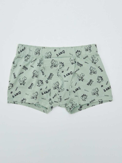 Set van 2 boxershorts met klittenband - gemakkelijk aan te trekken collectie - Kiabi