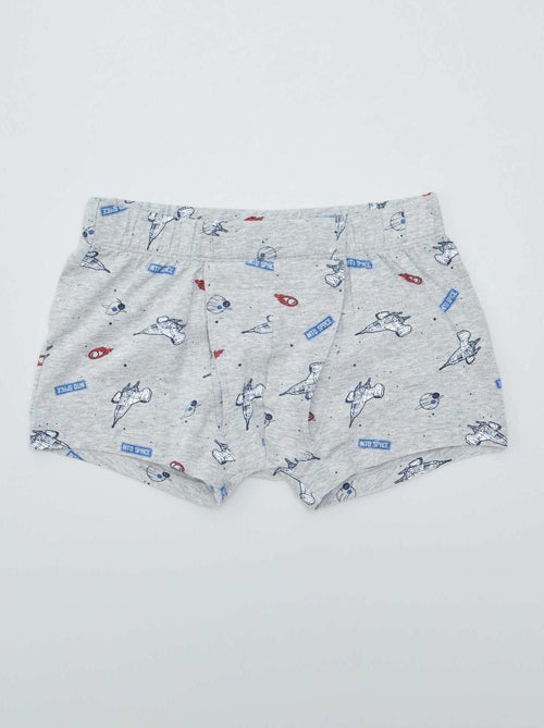 Set van 2 boxershorts met klittenband - gemakkelijk aan te trekken collectie - Kiabi