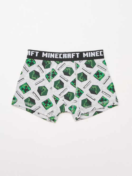Set van 2 boxershorts 'Minecraft' - Kiabi