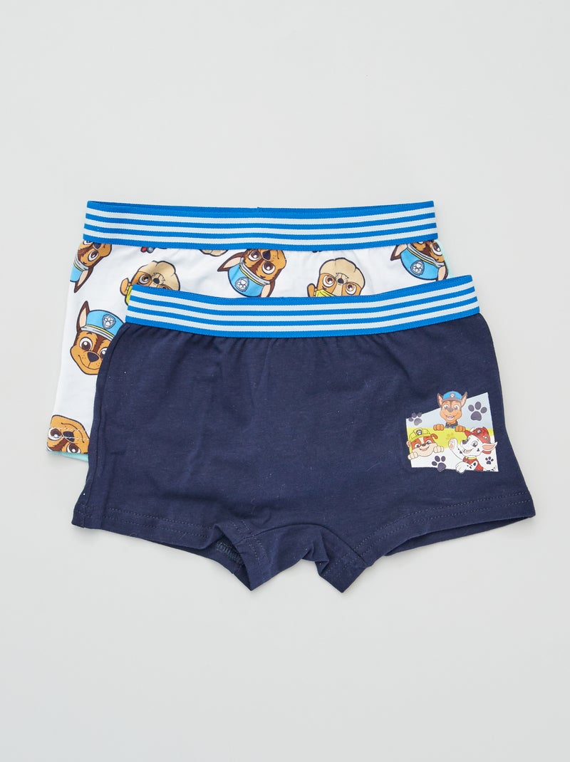 Set van 2 boxershorts 'PAW Patrol' BLAUW - Kiabi