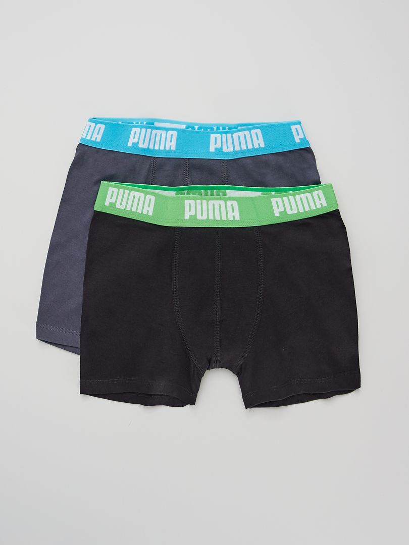 Set van 2 boxershorts 'Puma' BLAUW/zwart - Kiabi