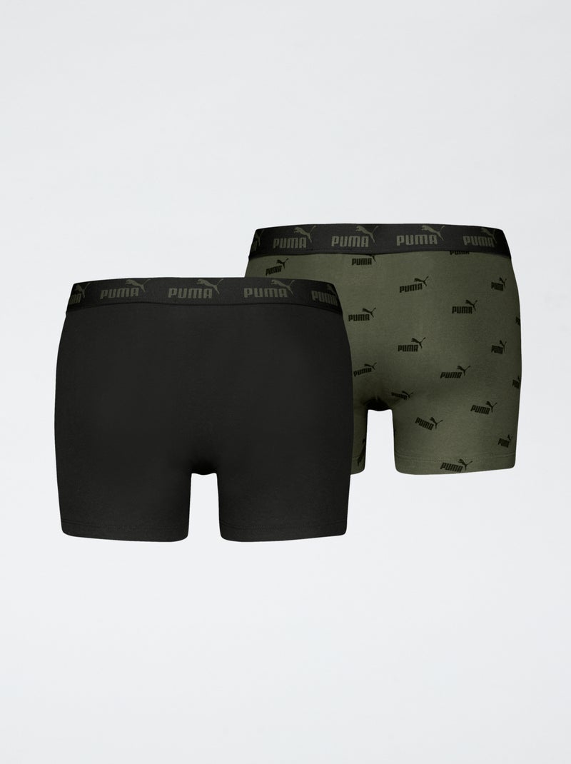 Set van 2 boxershorts 'Puma' Zwart - Kiabi