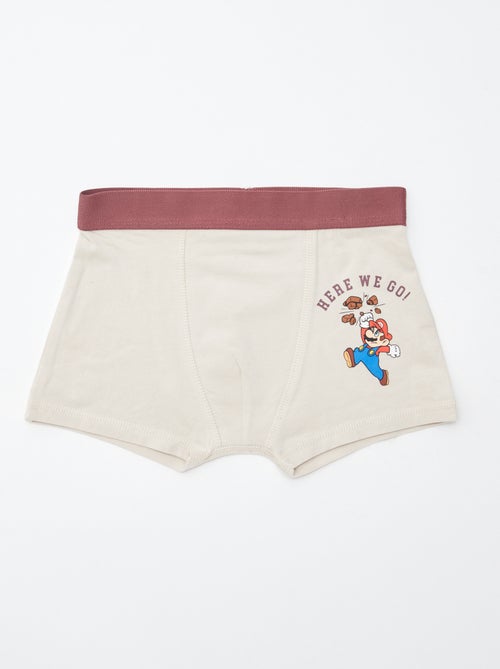 Set van 2 boxershorts 'Super Mario' - Kiabi