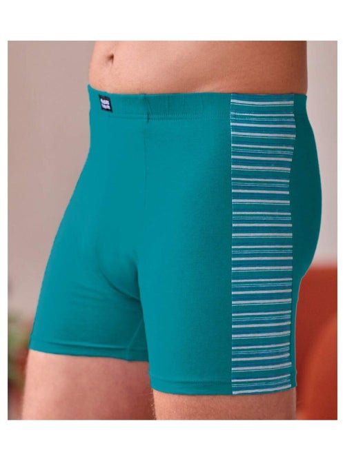 Set van 2 comfortabele stretchboxershorts - ATLAS FOR MEN - Kiabi Set van 2 comfortabele stretchboxershorts - ATLAS FOR MEN - Kiabi