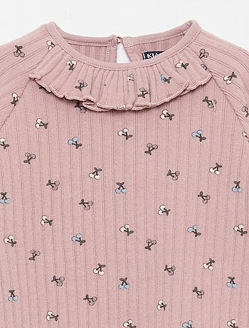 Set van 2-delige pluizige tricot - babykleding