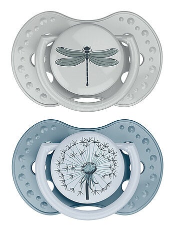 Set van 2 difrax lovi botanic dynamische fopspenen