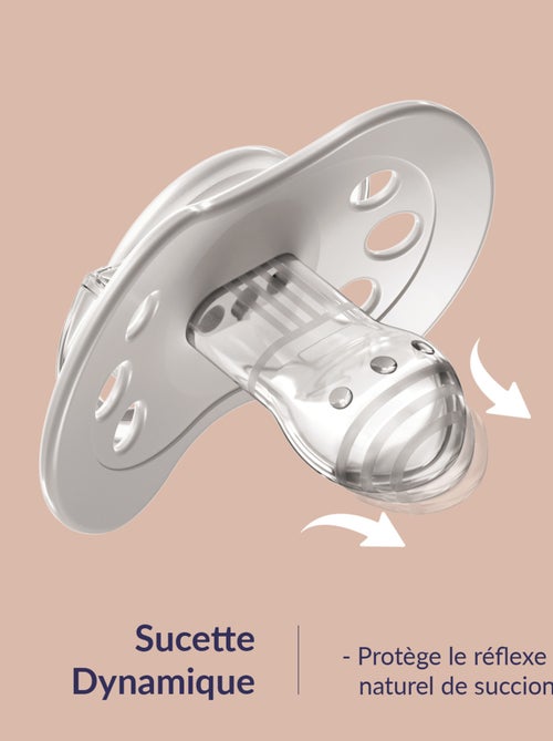 Set van 2 difrax lovi harmony dynamische fopspenen - Kiabi
