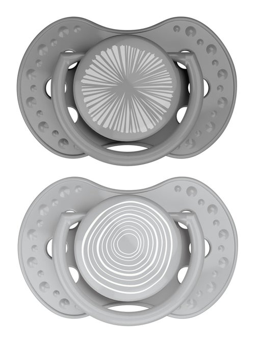 Set van 2 difrax lovi harmony dynamische fopspenen - Kiabi