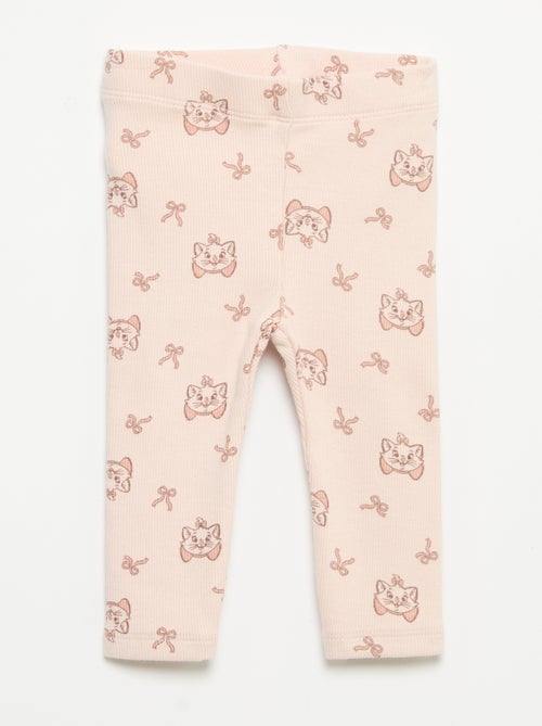 Set van 2 'Disney' leggings van geribd jerseytricot - Kiabi