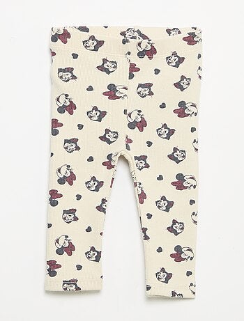 Set van 2 'Disney' leggings van geribde stof