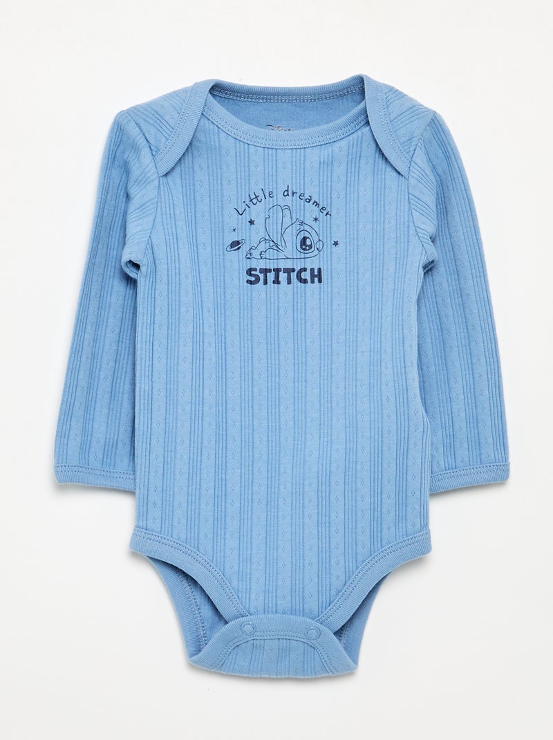 Set van 2 Disney-rompertjes Blauw - Kiabi