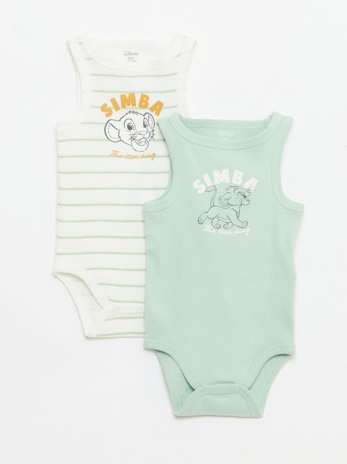 Set van 2 'Disney' tanktopbody's - Kiabi