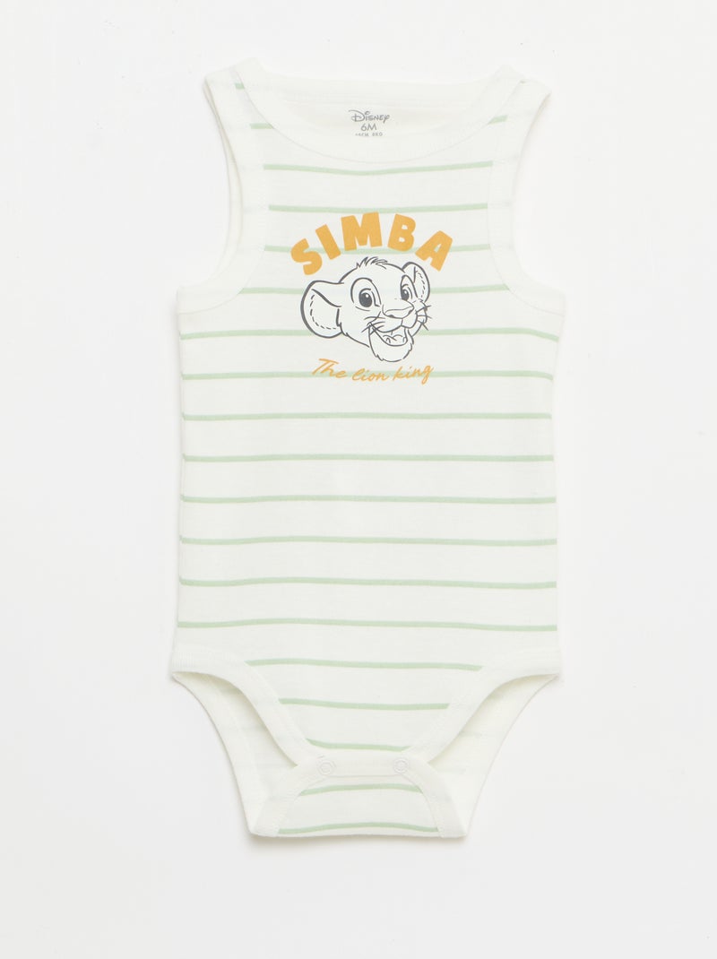 Set van 2 'Disney' tanktopbody's Wit - Kiabi