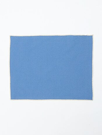 Set van 2 effen 2-in-1 placemats/servetten 32 x 40 cm - Kiabi Home