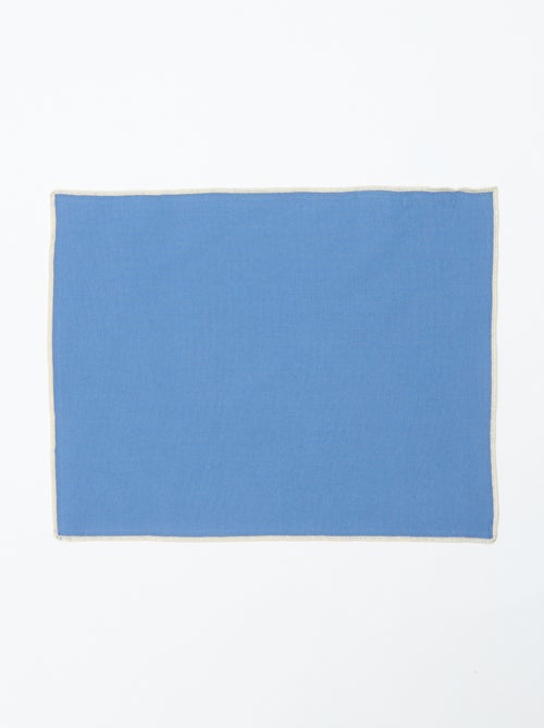 Set van 2 effen 2-in-1 placemats/servetten 32 x 40 cm - Kiabi Home - Kiabi