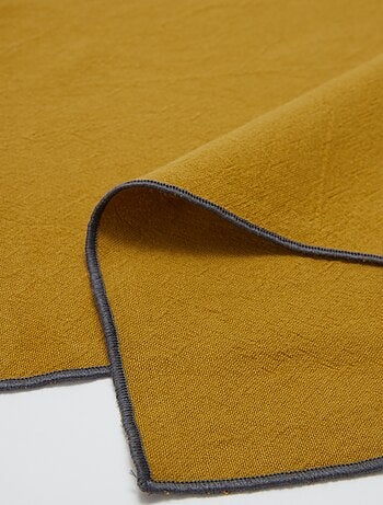 Set van 2 effen 2-in-1 placemats/servetten 32 x 40 cm - Kiabi Home