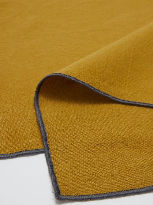 Set van 2 effen 2-in-1 placemats/servetten 32 x 40 cm - Kiabi Home - Kiabi Set van 2 effen 2-in-1 placemats/servetten 32 x 40 cm - Kiabi Home - Kiabi