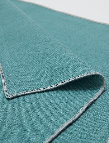 Set van 2 effen 2-in-1 placemats/servetten 32 x 40 cm - Kiabi Home
