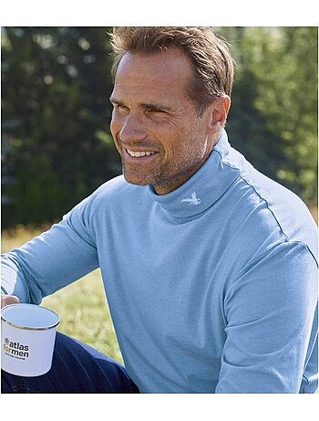 Set van 2 effen coltruien - atlas for men