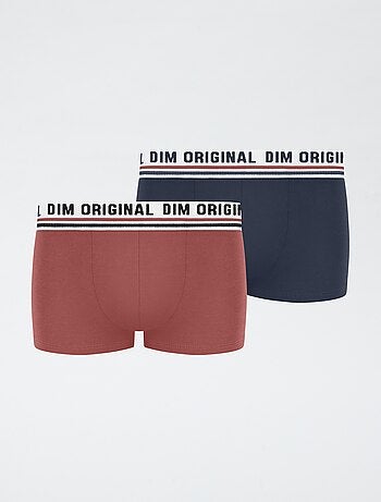 Set van 2 effen 'Dim' boxers