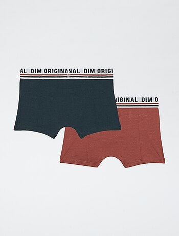 Set van 2 effen 'Dim' boxers