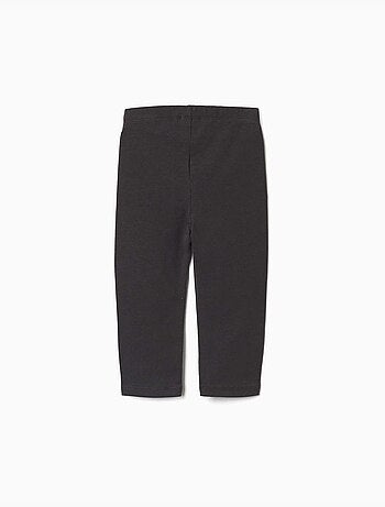 Set van 2 effen en bedrukte leggings