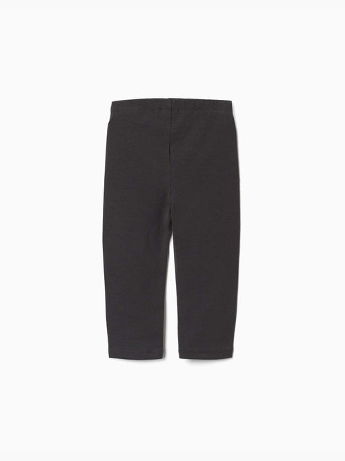 Set van 2 effen en bedrukte leggings - Kiabi