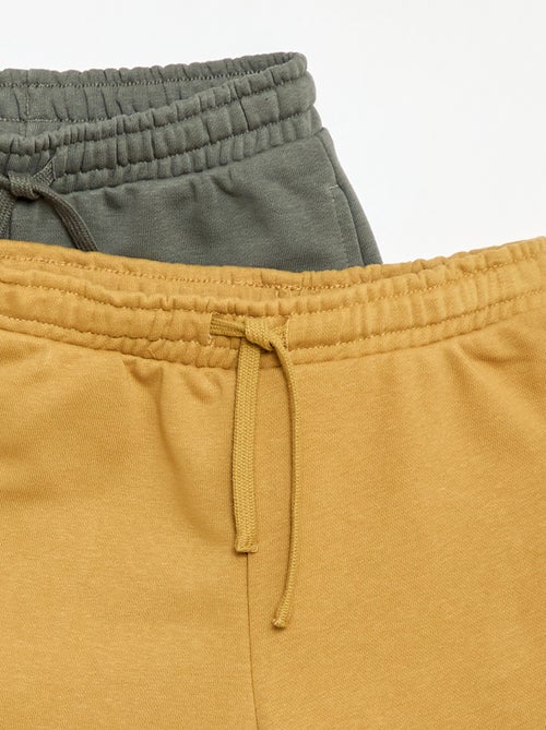 Set van 2 effen katoenen shorts - Kiabi