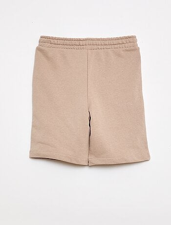 Set van 2 effen katoenen shorts