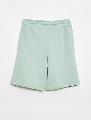 Set van 2 effen katoenen shorts