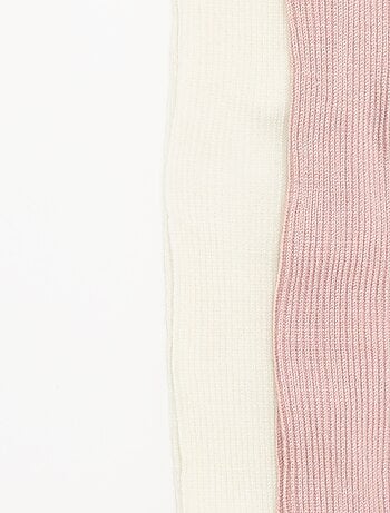 Set van 2 effen panty's
